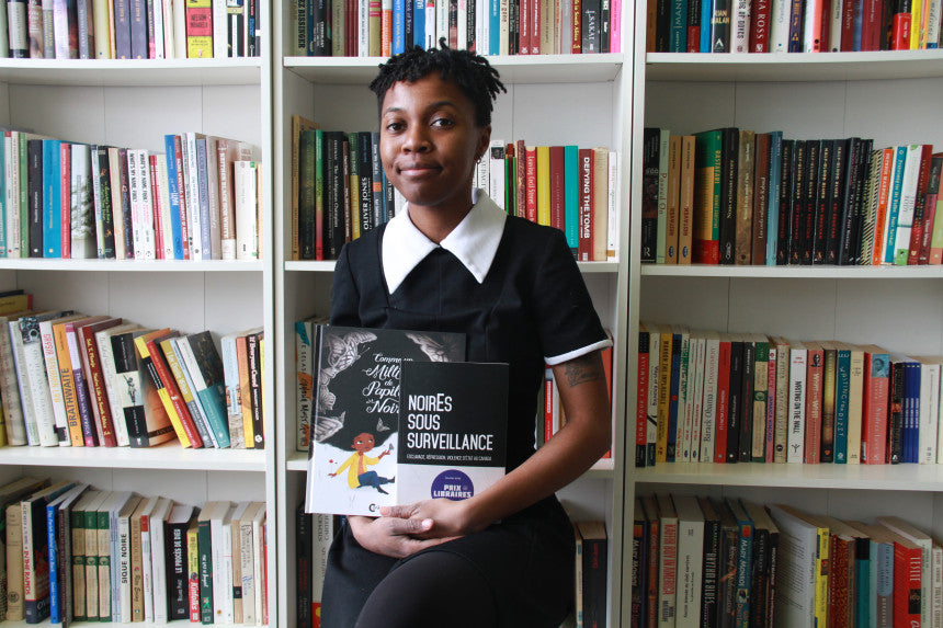 Portrait de Gabriella Kinté, fondatrice de la librairie Racines