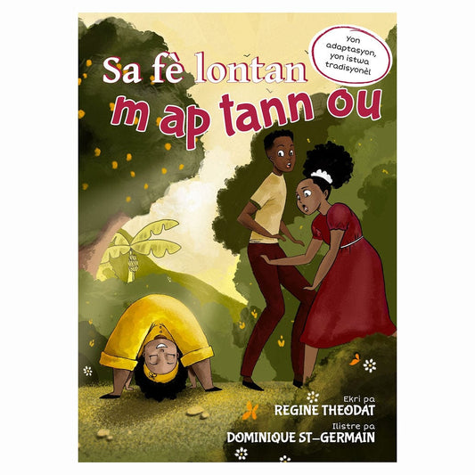 isseandlo Sa fe lontan m ap tann ou - Hardcover Picture Book