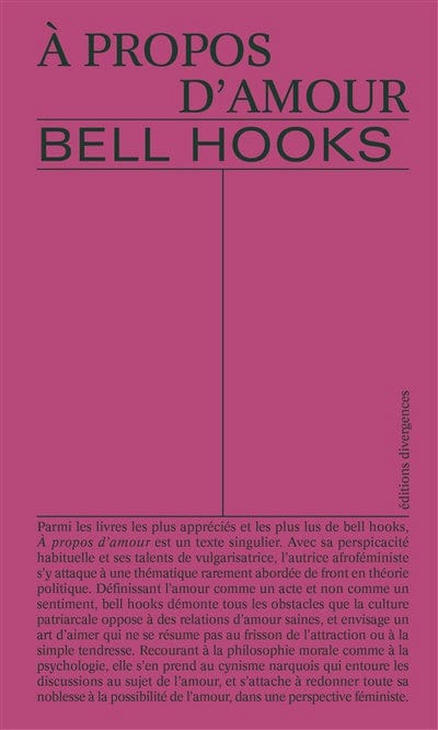 Dimedia À propos d'amour par Bell Hooks