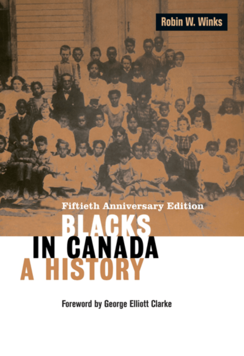LibrairieRacines BLACKS IN CANADA : A HISTORY by Robin W. Winks