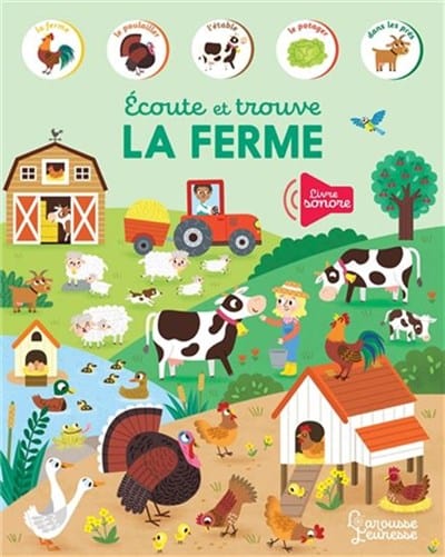 LibrairieRacines Écoute et trouve la ferme