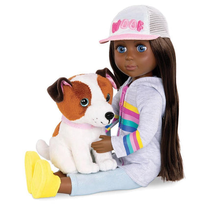 LibrairieRacines Glitter Girls - 14” Doll Jana with Pet Dog Cuddles (Jeu)