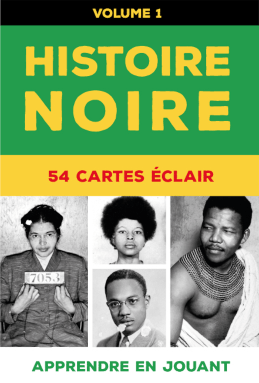 LibrairieRacines Histoire noire, v. 01 54 cartes éclair  COLLECTIF