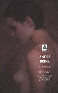 socadis L'amour et l'oubli Par André Brink