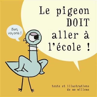 socadis Le pigeon doit aller à l'école par Mo Willems