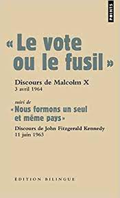 socadis Le Pouvoir noir  '' Le vote ou le fusil'' De Malcolm X