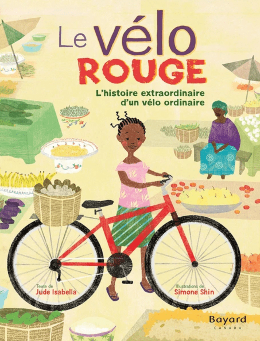 LibrairieRacines Le vélo rouge l'histoire extraordinaire d'un vélo ordinaire