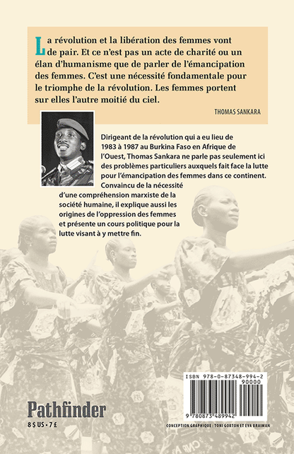 pathfinder Lémancipation des femmes et la luttede libération par Thomas Sankara