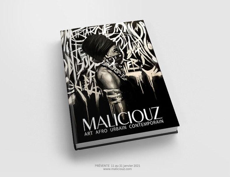 LibrairieRacines Livre MALICIOUZ Art Afro Urbain Contemporain