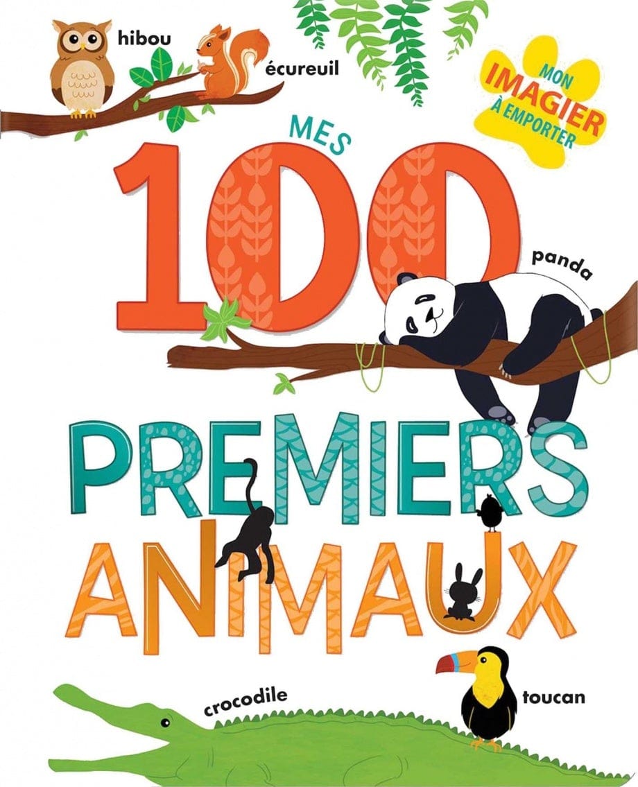 adp Mes 100 premiers animaux : mon imagier à emporter par Anne Paradis , Annie Sechao