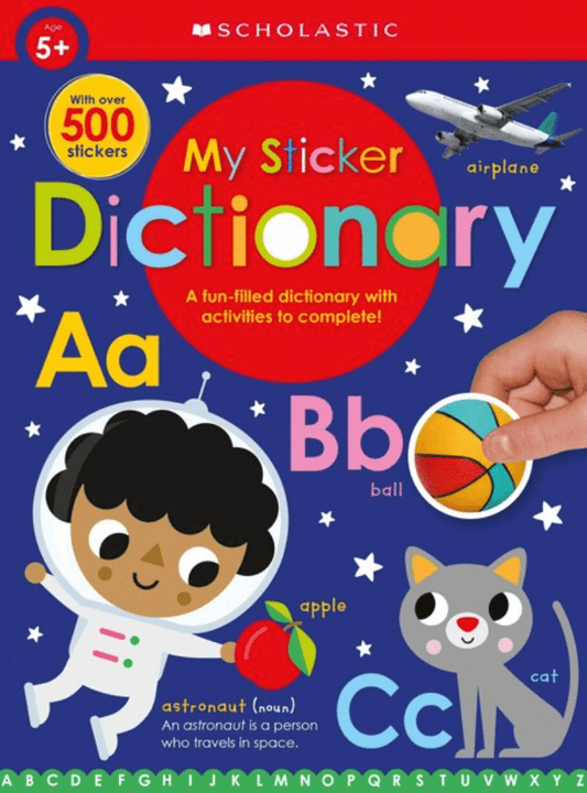 scholastic My Sticker Dictionary: Scholastic Early Learners (Sticker Book)