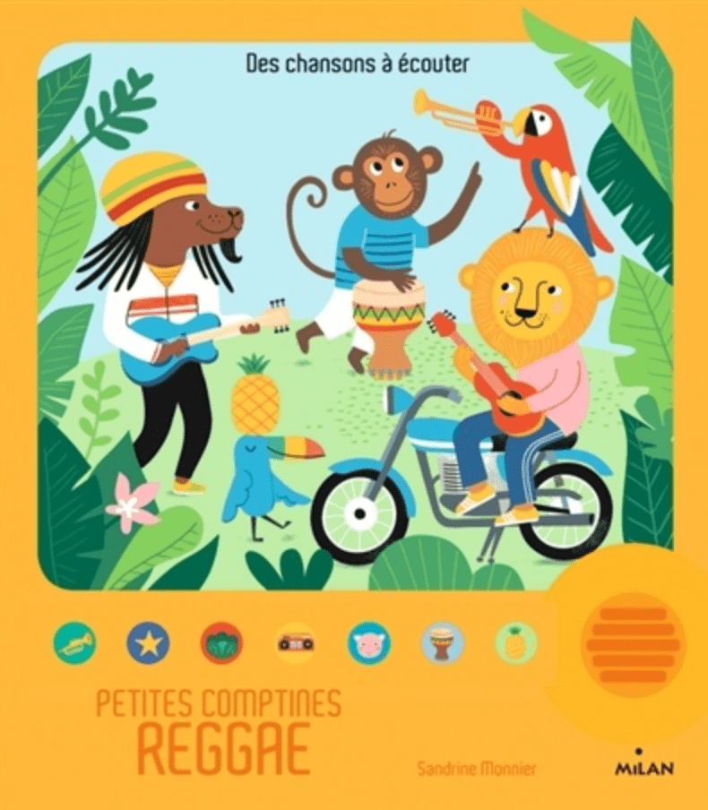 LibrairieRacines Petites comptines reggae Par Sandrine Monnier