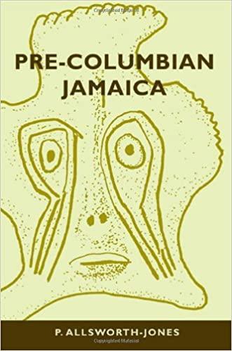 LibrairieRacines Pre-Columbian Jamaica by P. Allsworth-Jones
