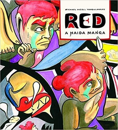 UTP Distribution Red A Haida Manga by Micheal Nicoll Yahgulanaas