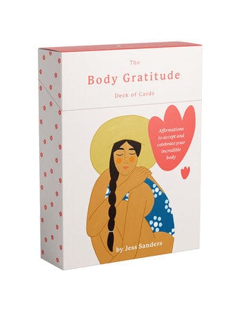 raincoast The Body Gratitude Deck of Cards By Jess Sanders; Illustrated by Constanza Goeppinger