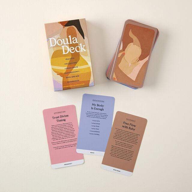 raincoast The doula deck : PRACTICES FOR CALM AND CONNECTION IN YOUR PREGNANCY, BIRTH, AND NEW MOTHERHOOD byLori Bregman
