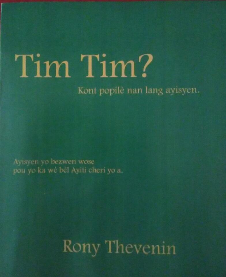 LibrairieRacines Tim Tim - Kont poplin nan ang ayisien