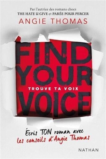 LibrairieRacines Trouve ta voix : écris ton roman avec les conseils d'Angie ...
