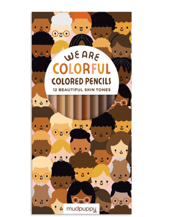 raincoast We Are Colorful Skin Tone Colored Pencils
